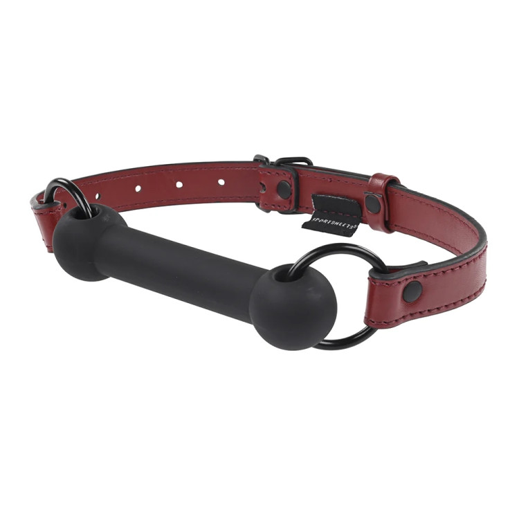 Saffron Silicone Bit Gag with Adjustable Buckle Saffron Silicone Bit Gag with Adjustable Buckle
