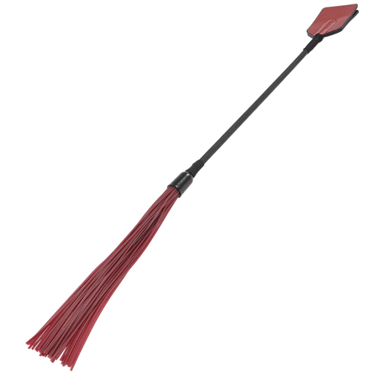 Dual-Ended Crop and Silicone Flogger Dual-Ended Crop and Silicone Flogger