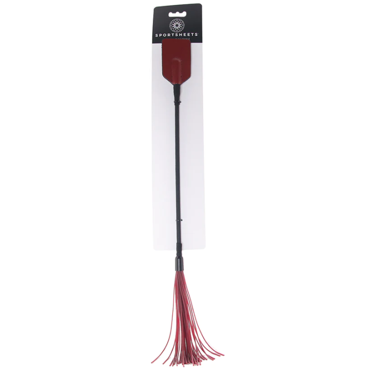 Dual-Ended Crop and Silicone Flogger Dual-Ended Crop and Silicone Flogger