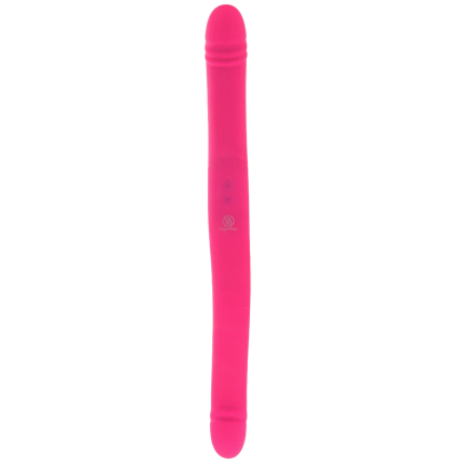 Together Duo Double-Ended Vibrating & Thrusting 17 in. Double Dildo