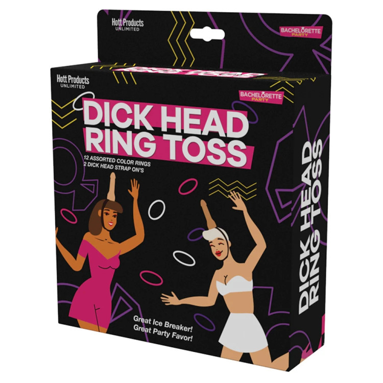 Dick Head Ring Toss Game (85065) by Hott Products Unlimited | Bachelorette Party Gifts | SlipDix.com Dick Head Ring Toss Game (85065) | SlipDix.com