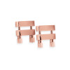 Bound Nipple Clamps V1 Rose Gold Bound Nipple Clamps V1 Rose Gold