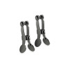 Bound Nipple Clamps C1 Gunmetal Bound Nipple Clamps C1 Gunmetal
