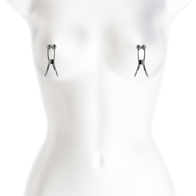 Bound Nipple Clamps C1 Gunmetal Bound Nipple Clamps C1 Gunmetal