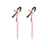 Bound Nipple Clamps D3 Rose Gold Bound Nipple Clamps D3 Rose Gold