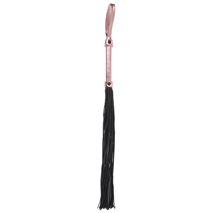 Brat Faux Leather Flogger with Wrist Loop Brat Faux Leather Flogger with Wrist Loop