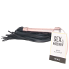 Brat Faux Leather Flogger with Wrist Loop Brat Faux Leather Flogger with Wrist Loop