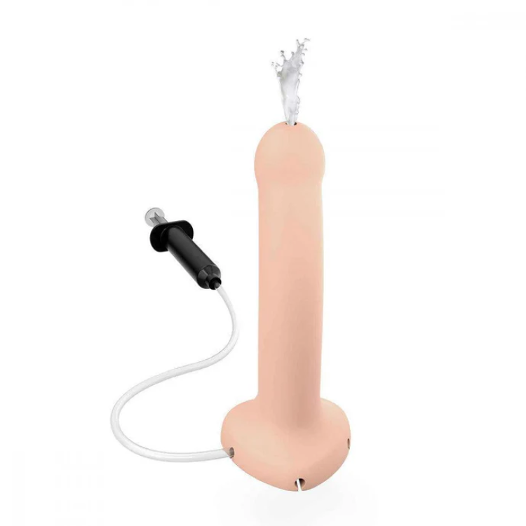 Strap-On-Me Squirting Cum Semi-Realistic Silicone Dildo Vanilla S Strap-On-Me Squirting Cum Semi-Realistic Silicone Dildo Vanilla S