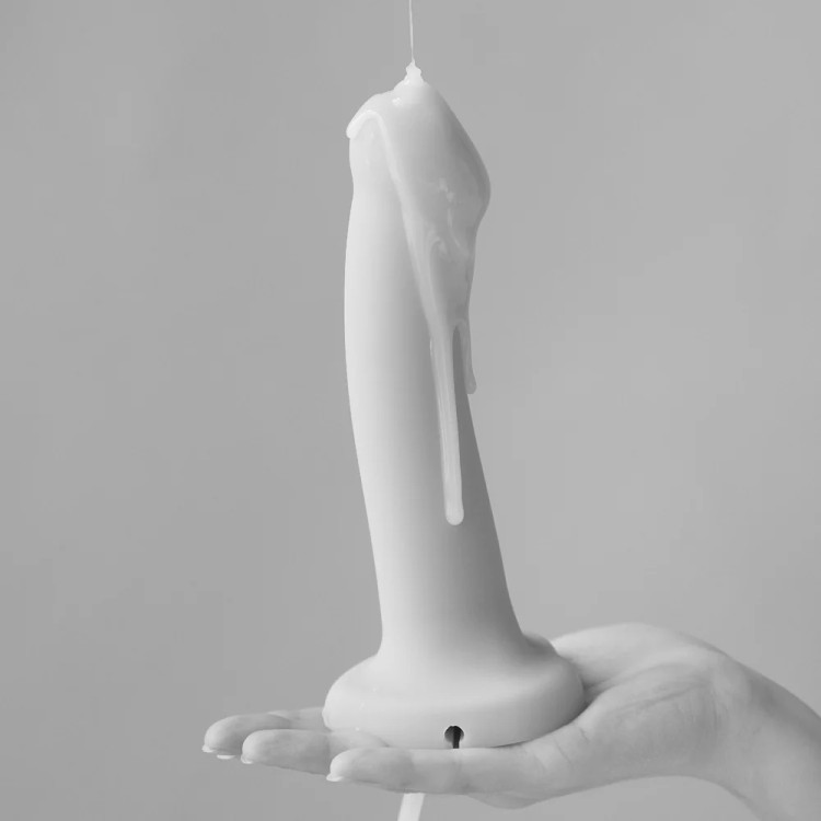 Strap-On-Me Squirting Cum Semi-Realistic Silicone Dildo Vanilla S Strap-On-Me Squirting Cum Semi-Realistic Silicone Dildo Vanilla S