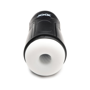 Jock 9X Sucking & Vibrating Masturbator White
