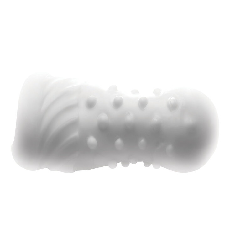 Jock 9X Sucking & Vibrating Masturbator White