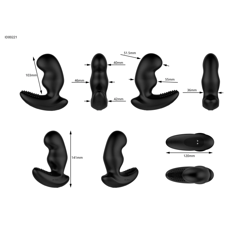 Nexus Ride Extreme Remote Control Prostate Vibrator