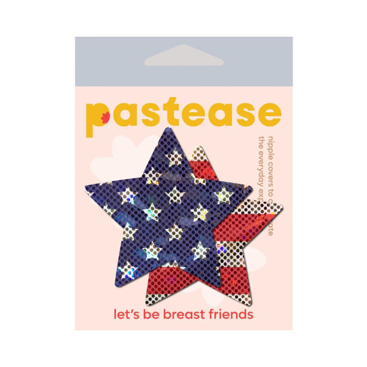 Pastease Glitter Stars & Stripes Patriotic Star Pasties (86981) by Pastease | Pasties | SlipDix.com Pastease Glitter Stars & Stripes Patriotic Star Pasties (86981) | SlipDix.com