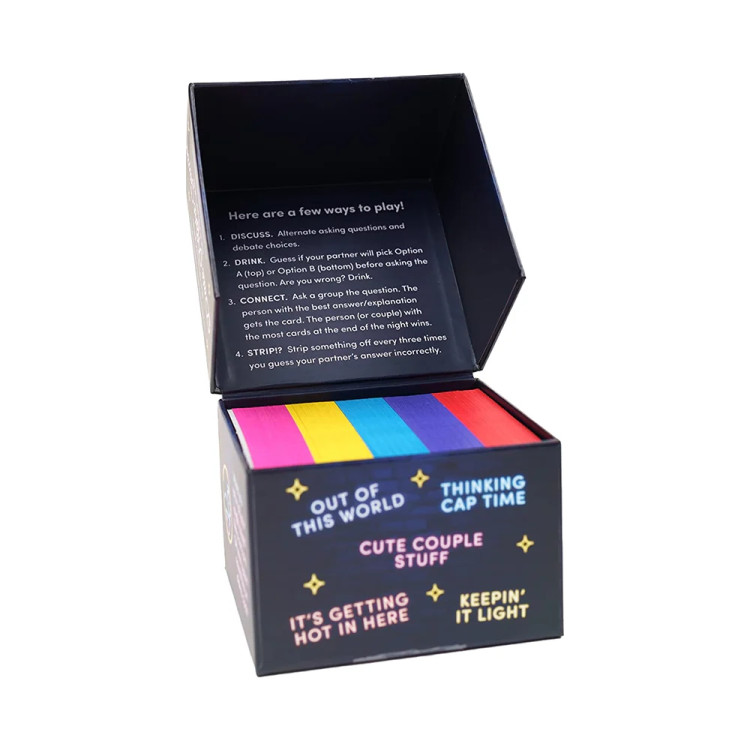 The Ultimate Date Night Game for Couples: Would You Rather? Cards The Ultimate Date Night Game for Couples: Would You Rather? Cards