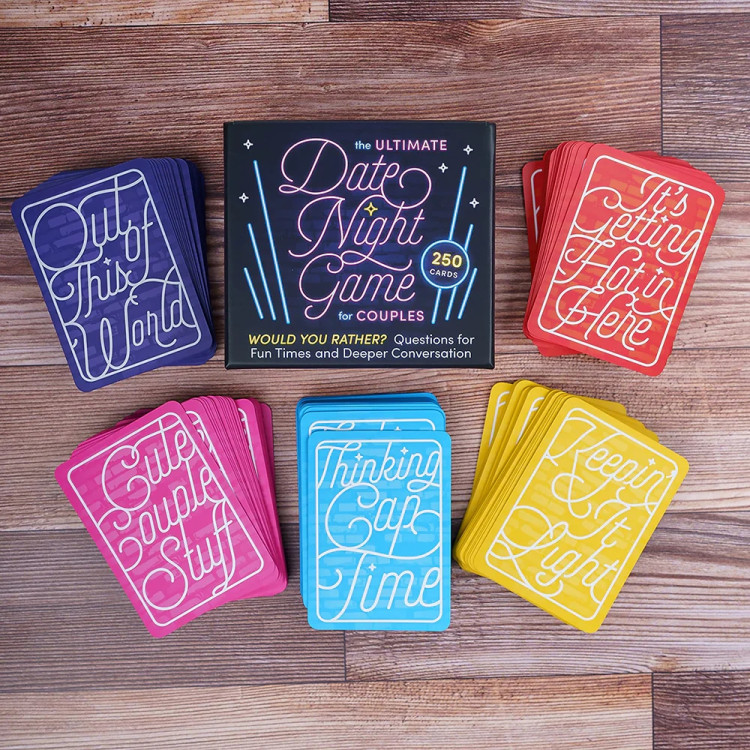 The Ultimate Date Night Game for Couples: Would You Rather? Cards The Ultimate Date Night Game for Couples: Would You Rather? Cards