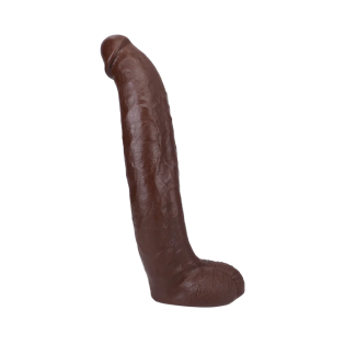 13 Inch Brickzilla Realistic Dildo with Balls Brown