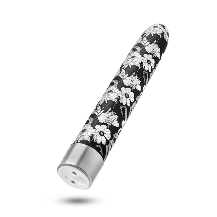 The Collection Eden 7 in. Slimline Vibrator Black The Collection Eden 7 in. Slimline Vibrator Black