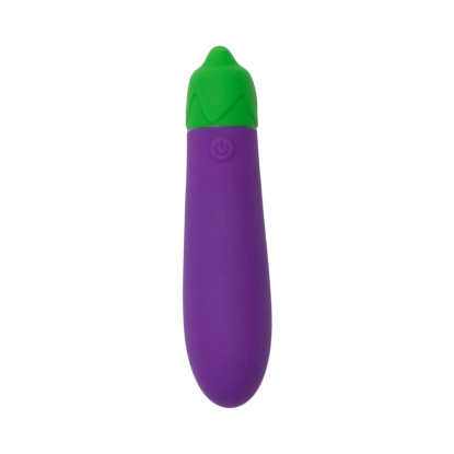 Emojibator Eggplant Bullet Vibrator Purple