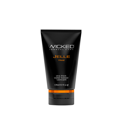 Wicked Jelle Anal Gel Warming Sensation Lubricant 4 oz.