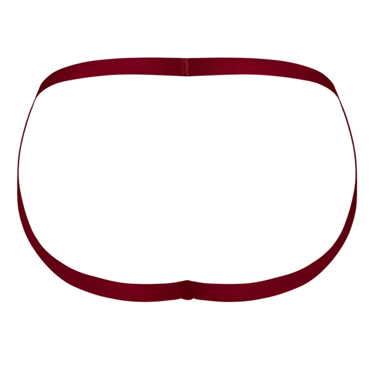 Male Power Lucifer Strappy Jock Strap Burgundy