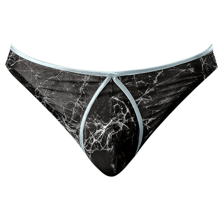 Male Power Marble Mesh Mini Moonshine Black
