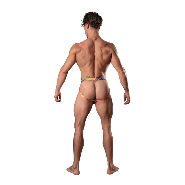 Male Power Your Lace Or Mine Jock Strap Multicolor