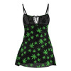 Magic Silk Hazy Dayz Dress & G-String Set Pot Leaf Magic Silk Hazy Dayz Dress & G-String Set Pot Leaf