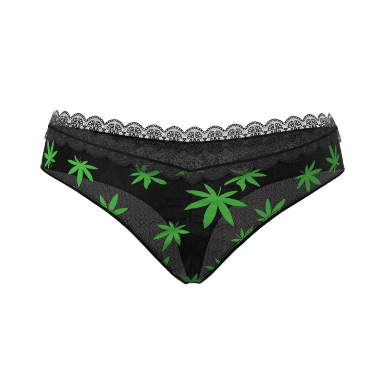 Magic Silk Hazy Dayz Boy Short Pot Leaf Magic Silk Hazy Dayz Boy Short Pot Leaf