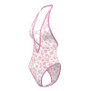 Magic Silk Daisy Teddy with Snap Crotch Daisy Print Magic Silk Daisy Teddy with Snap Crotch Daisy Print