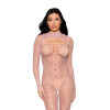 Dreamgirl Fishnet Bodystocking and Shrug Rose Quartz Dreamgirl Fishnet Bodystocking and Shrug Rose Quartz