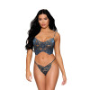 Dreamgirl Lace Bustier and G-String Twilight Dreamgirl Lace Bustier and G-String Twilight