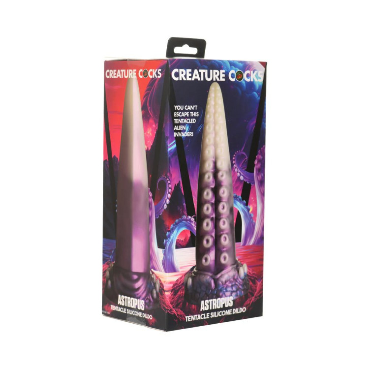 8.7 in. "Astropus" Silicone Tentacle Fantasy Dildo 8.7 in. "Astropus" Silicone Tentacle Fantasy Dildo