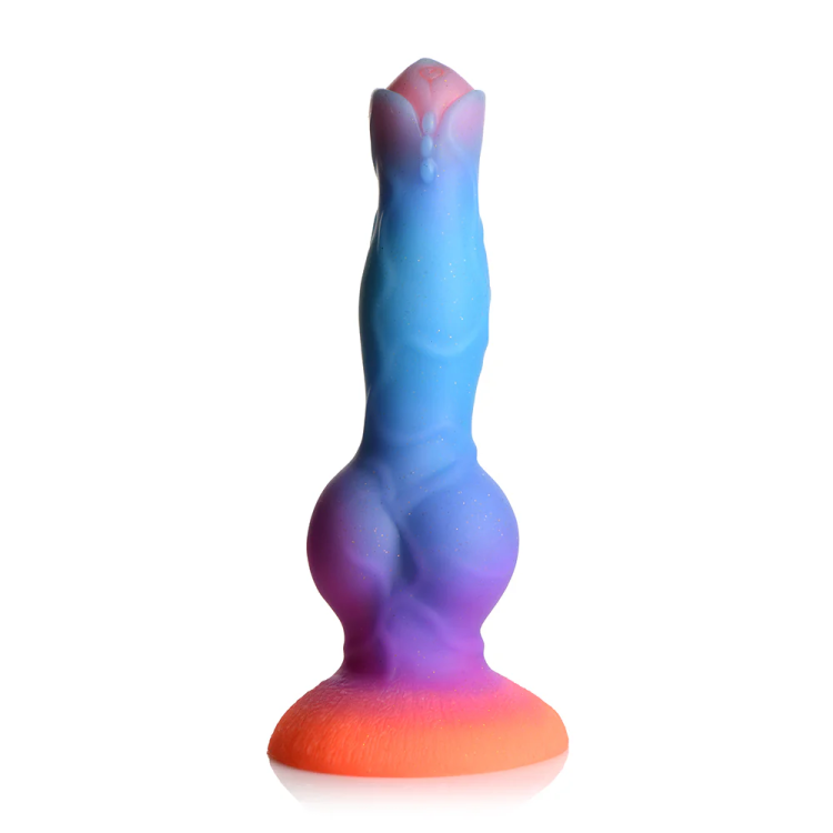 8.5 in. GITD "Space Cock" Alien Fantasy Dildo 8.5 in. GITD "Space Cock" Alien Fantasy Dildo