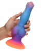 8.5 in. GITD "Space Cock" Alien Fantasy Dildo 8.5 in. GITD "Space Cock" Alien Fantasy Dildo