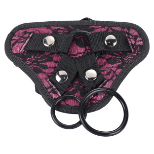 Me You Us Adjustable Harness Pink Lace