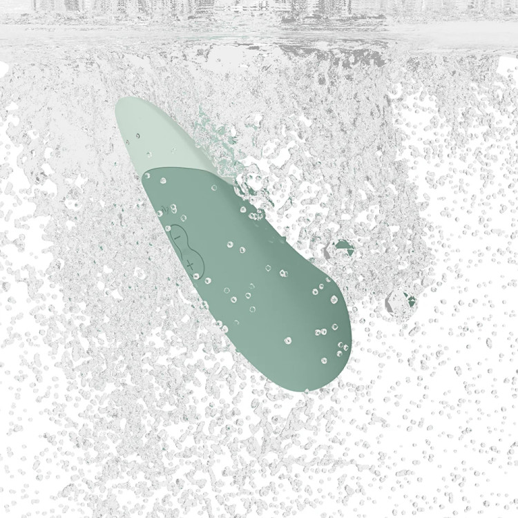 Womanizer UltraWave Lay-On Vibe in Sage Womanizer UltraWave Lay-On Vibe in Sage