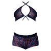 Magic Silk Hazy Dayz Halter Top & Hot Short Set Butterfly Magic Silk Hazy Dayz Halter Top & Hot Short Set Butterfly