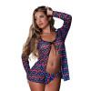 Magic Silk Hazy Dayz Tie Front Jacket & Thong Set Gummy Bears Magic Silk Hazy Dayz Tie Front Jacket & Thong Set Gummy Bears