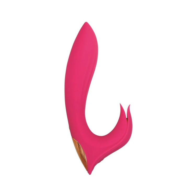 Eve's Bliss Curvy Dual Stimulating Vibrator Eve's Bliss Curvy Dual Stimulating Vibrator