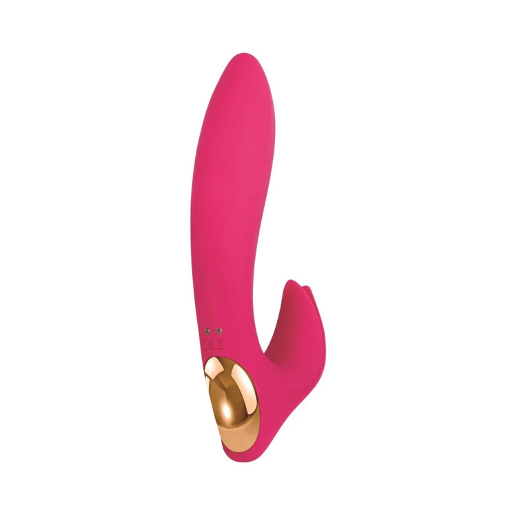 Eve's Bliss Curvy Dual Stimulating Vibrator Eve's Bliss Curvy Dual Stimulating Vibrator