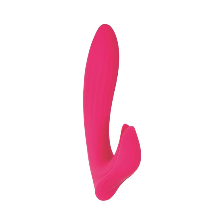 Eve's Bliss Curvy Dual Stimulating Vibrator Eve's Bliss Curvy Dual Stimulating Vibrator