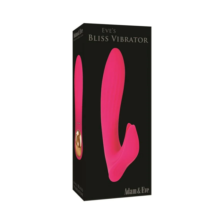 Eve's Bliss Curvy Dual Stimulating Vibrator Eve's Bliss Curvy Dual Stimulating Vibrator
