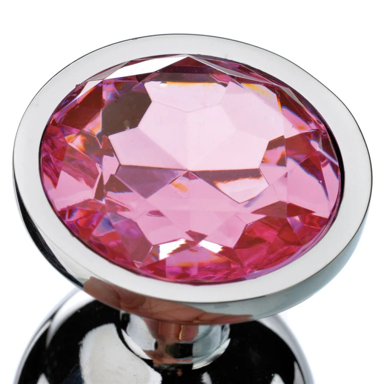 Pink Gem Anal Plug Medium Pink Gem Anal Plug Medium