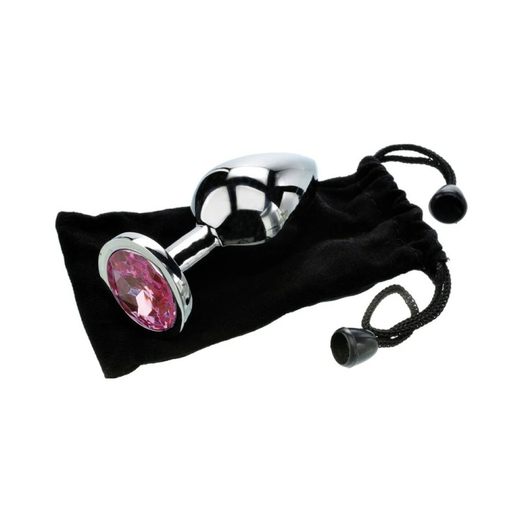 Pink Gem Anal Plug Medium Pink Gem Anal Plug Medium