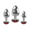Three Hearts Gem Anal Plug Set Three Hearts Gem Anal Plug Set