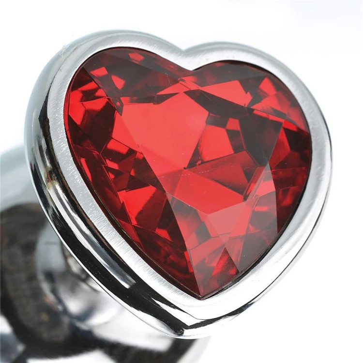Three Hearts Gem Anal Plug Set Three Hearts Gem Anal Plug Set