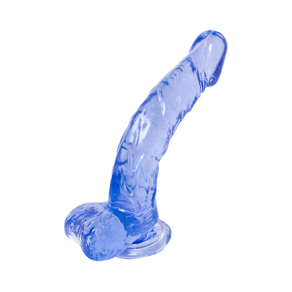 8 in. Cool Curve Realistic Jelly Dildo