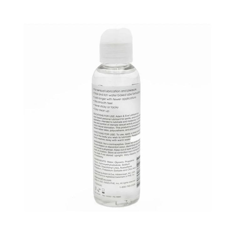 Adam & Eve Water-Based Lubricant 4 oz. Adam & Eve Water-Based Lubricant 4 oz.