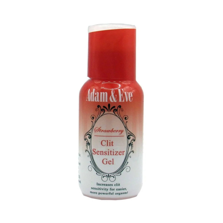 Adam & Eve Strawberry Clit Sensitizer 1 oz. Adam & Eve Strawberry Clit Sensitizer 1 oz.