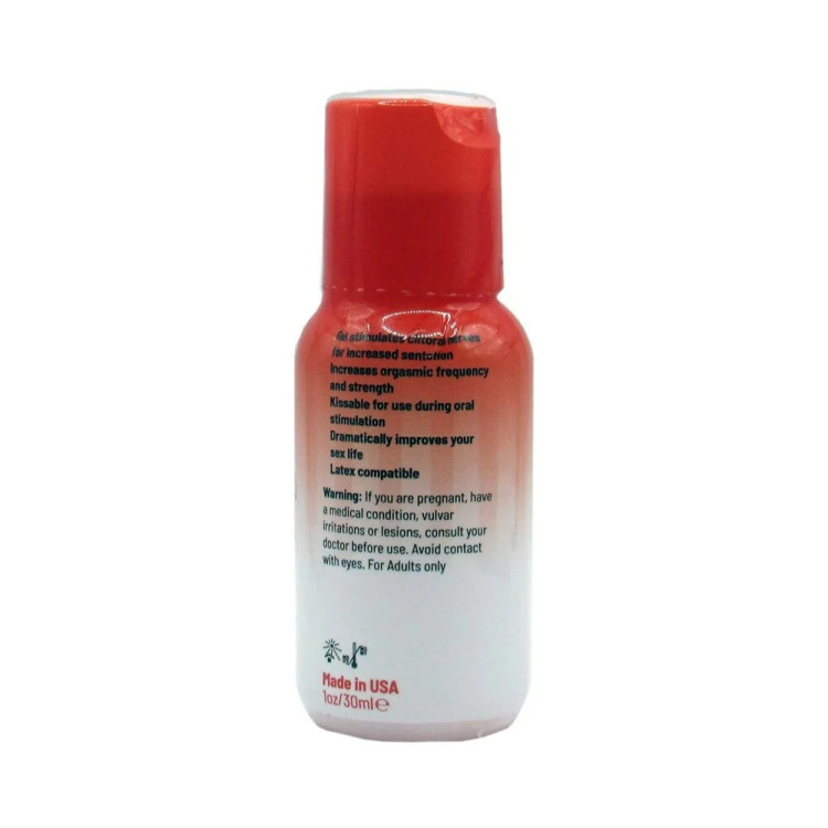 Adam & Eve Strawberry Clit Sensitizer 1 oz. Adam & Eve Strawberry Clit Sensitizer 1 oz.